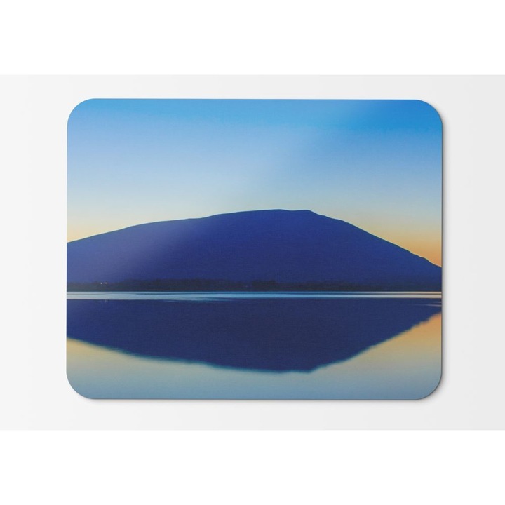Mouse Pad Mountain Silhouette Lake Reflection HD K - 21,5 x 27 x 0,3 cm