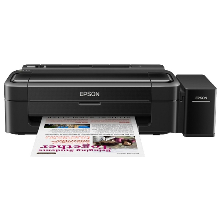 Imprimanta InkJet Color Epson L130, A4, Negru