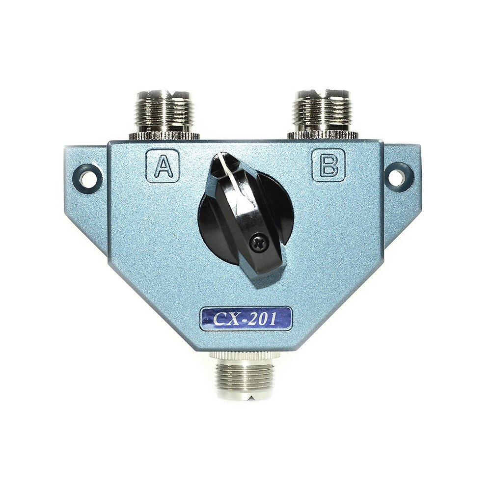 Spliter coaxial Albrecht CX 201, 2 cai pentru montaj 2 antene statii radio
