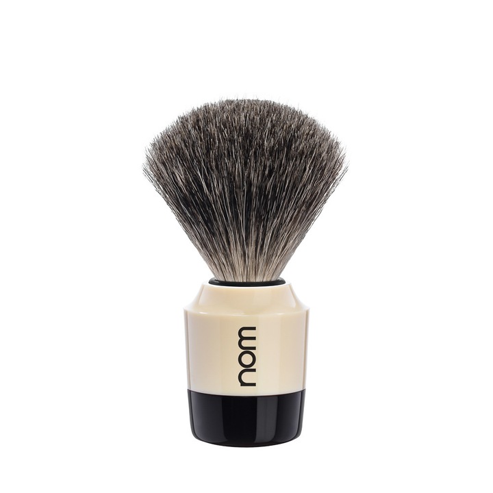 Pamatuf Pure Badger cu par de bursuc Marten 81 Creme