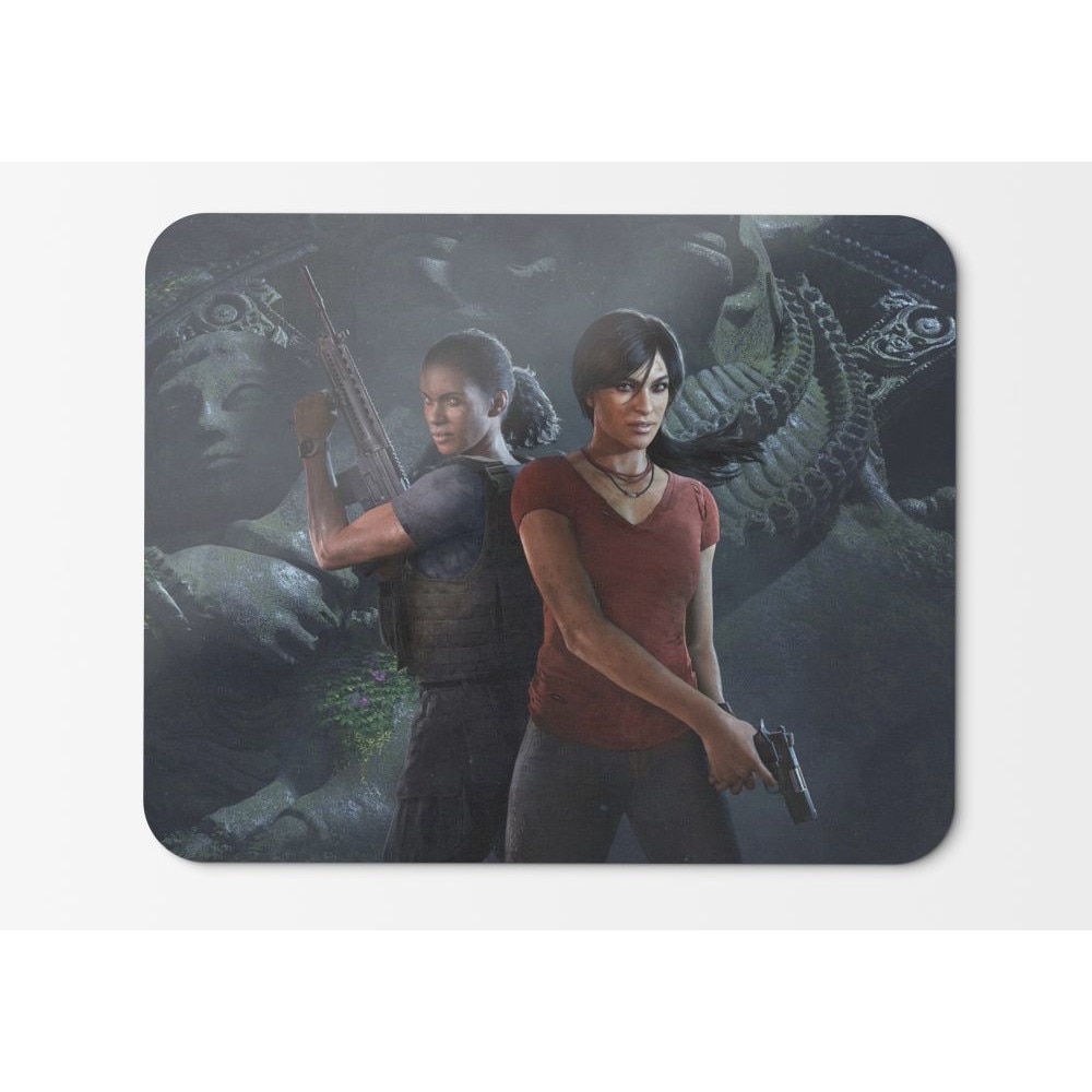 Mouse Pad Nadine Ross Chloe Frazer Uncharted The Lost Legacy K - 21.5 x 27  x 0.3cm - eMAG.ro