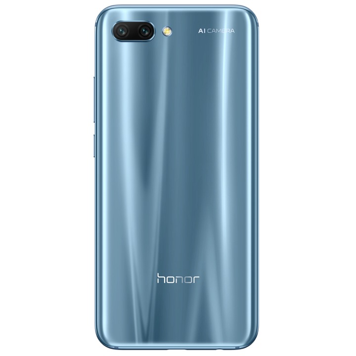 Смартфон Honor 10, Dual SIM, 128GB, 4G, Grey - eMAG.bg