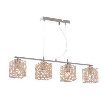 Lustra EL 1420/4 WH, maro deschis Lustra EL 1420/4 WH, maro deschis