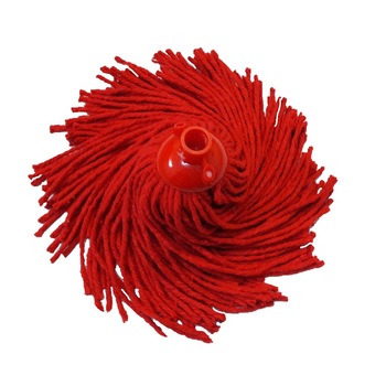 Mop bumbac, rosu, 250 g Mop bumbac, rosu, 250 g