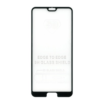Folie sticla full size cu adeziv pe toata suprafata, EuroCELL, pentru Huawei P20 Pro, negru Folie sticla full size cu adeziv pe toata suprafata, EuroCELL, pentru Huawei P20 Pro, negru