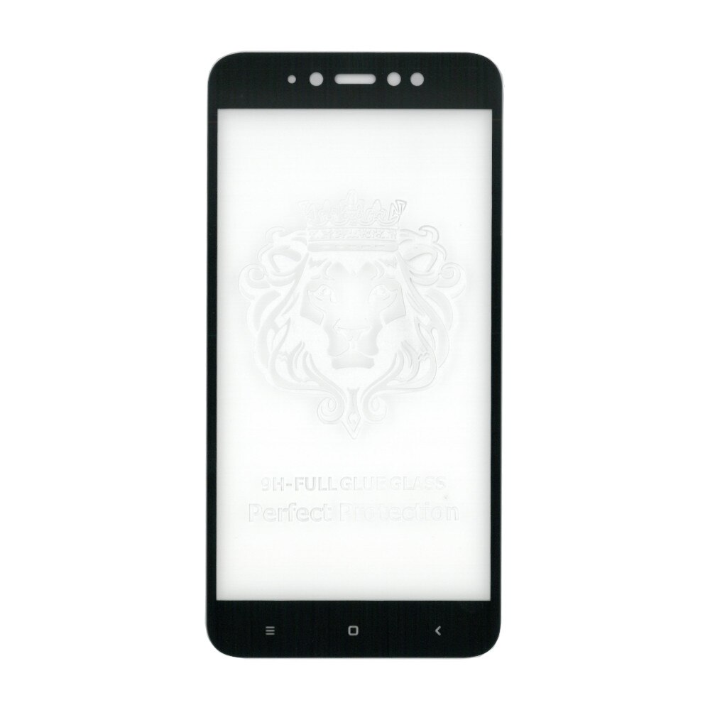 Folie sticla full size cu adeziv pe toata suprafata, EuroCELL, pentru Xiaomi Note 5A, negru