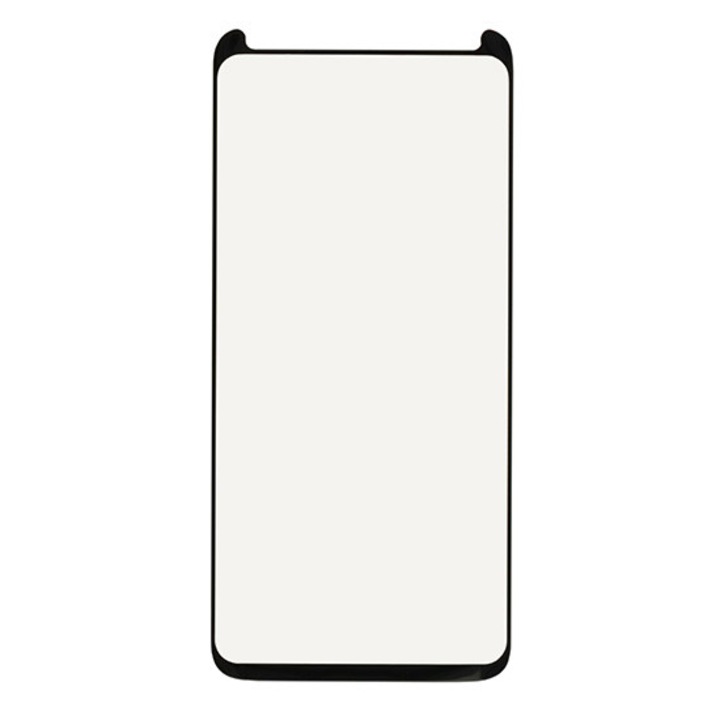 Edzett üveg Samsung Galaxy S9 (G960F) 5D Black Full Glue tokbarát