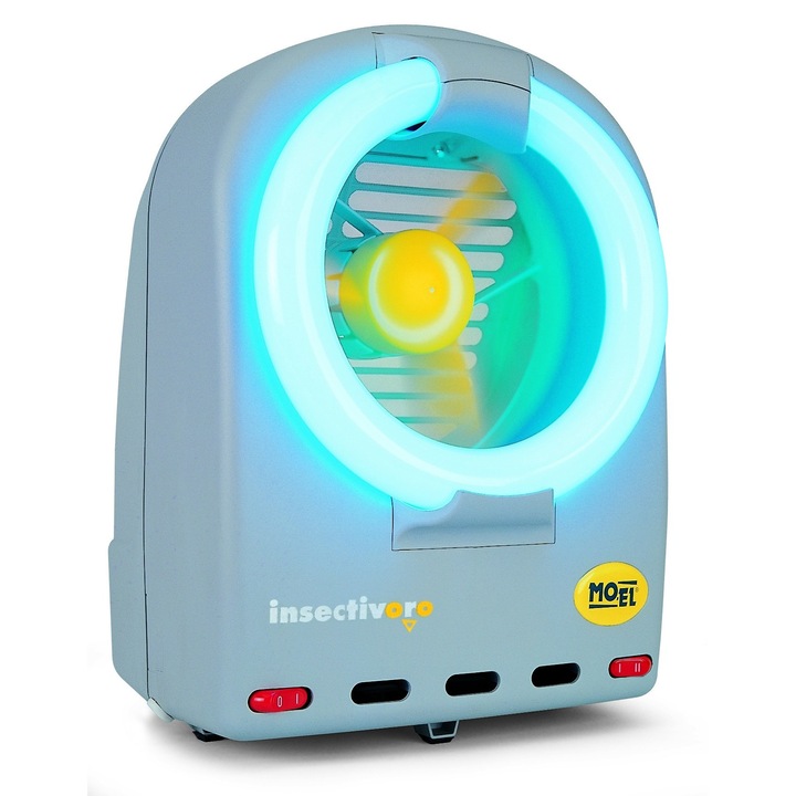 Capcana anti insecte MO-EL Insectivoro cu lampa UV-A Actinic Sylvania 75 W 1200 rpm
