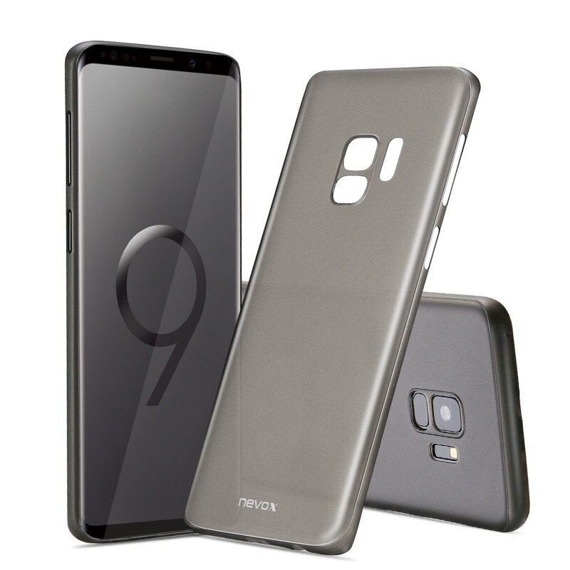 Husa UltraSlim NEVOX StyleShell Air Samsung Galaxy S9 Black Matte