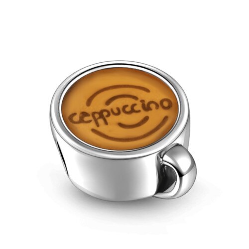 Charm pentru bratara cana de cappuccino
