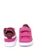 Puma, Pantofi sport cu velcro Smash, Roz fandango, 27.5 EU