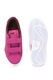 Puma, Pantofi sport cu velcro Smash, Roz fandango, 27.5 EU