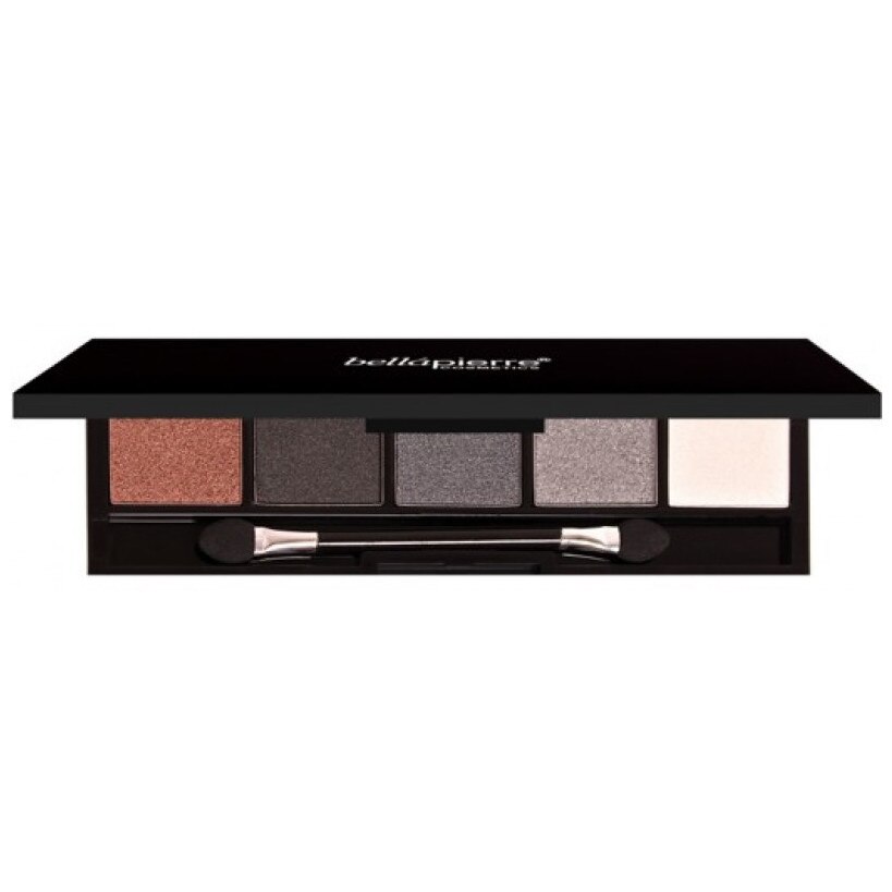 Paleta 5 farduri minerale BellaPierre - Smokey Heaven