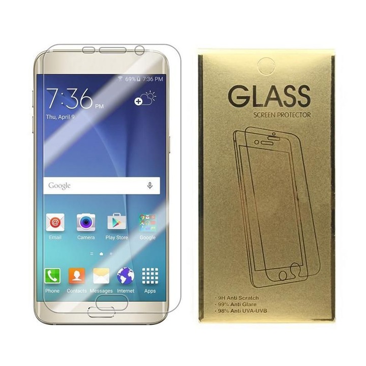 Стъклен протектор Gold за Samsung i9100 Galaxy S2