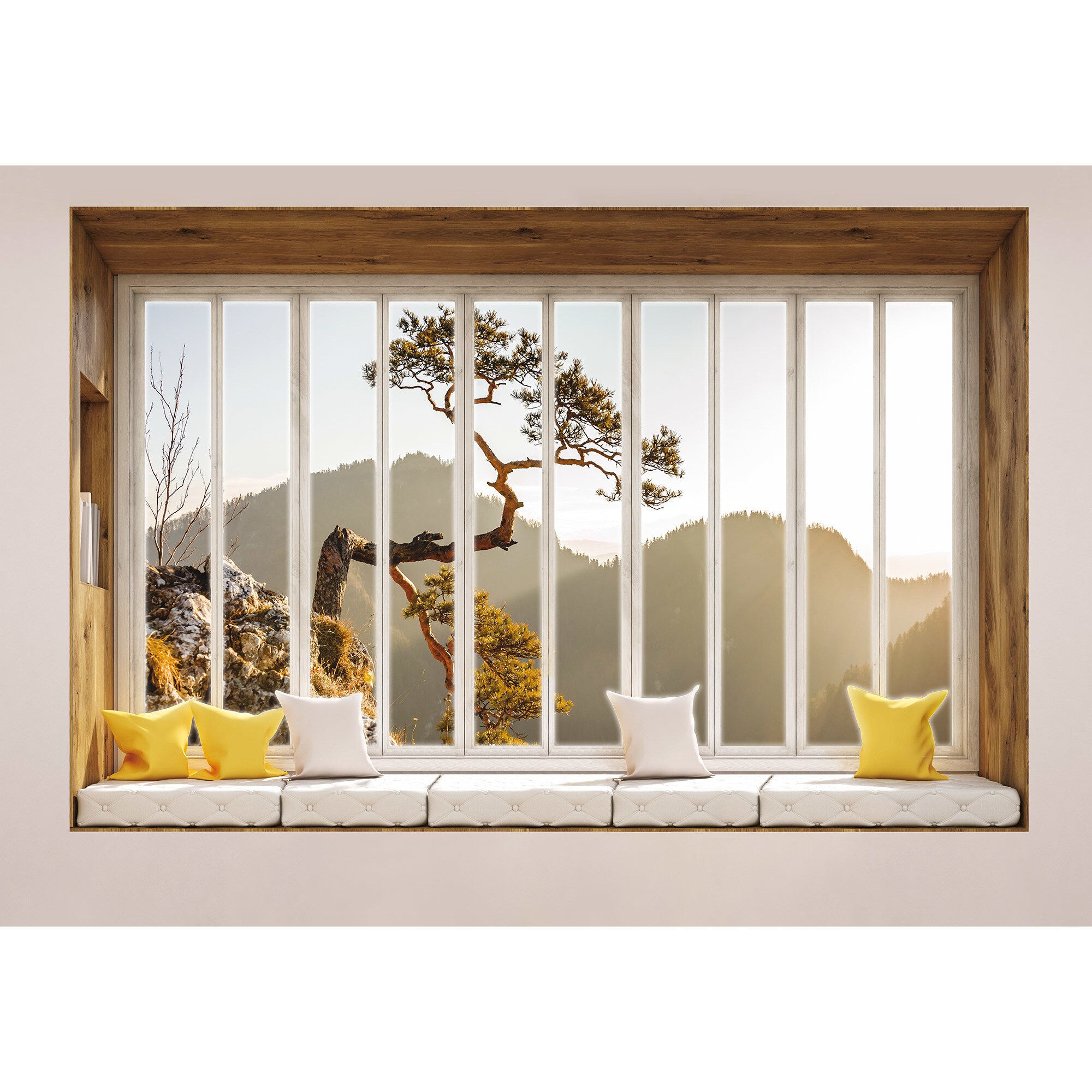 Fototapet DEGRETS 83901 Vedere panoramica 1 3D 184x254cm