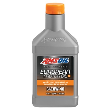 Ulei de Motor Auto Benzina/Diesel, Amsoil European Car Formula 0W40 Classic, 100% Sintetic, 0.946L Ulei de Motor Auto Benzina/Diesel, Amsoil European Car Formula 0W40 Classic, 100% Sintetic, 0.946L