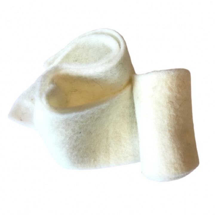 Rola pentru flori din Lana alba 12 x 200 cm, 42 g