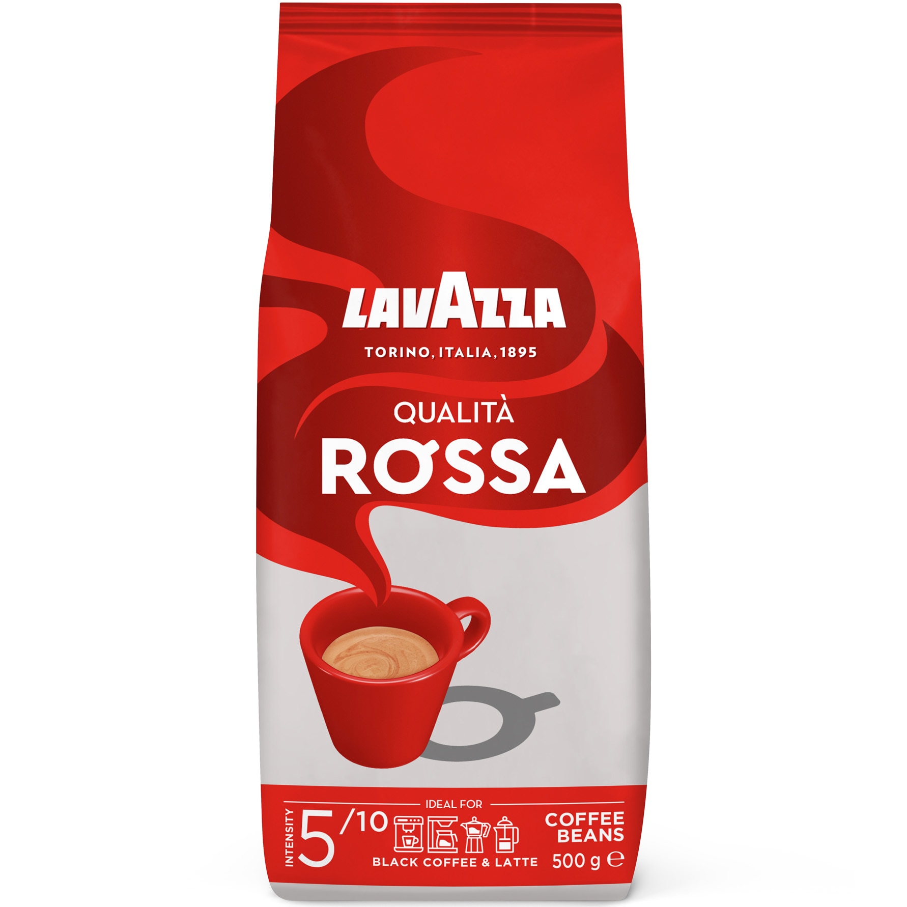 Cafea boabe, Lavazza Qualita Rossa, 500 g