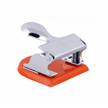 Perforator de lux El Casco M-200 CJ, finisaj crom / portocaliu Perforator de lux El Casco M-200 CJ, finisaj crom / portocaliu