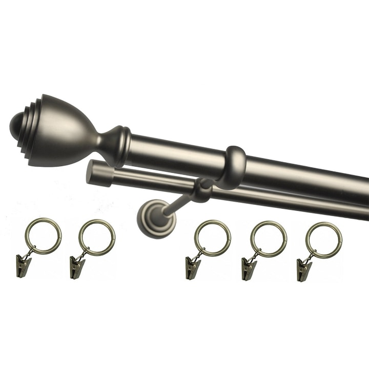 Galerie dubla - PALACIO -dubla 25/19 - 400 cm - crom mat