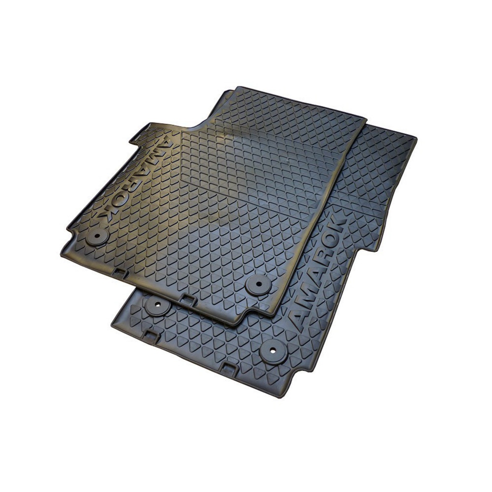 Set Covorase Fata pentru Volkswagen Amarok 2H, Negru
