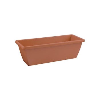 Jardiniera Elho Barcelona pentru balcon sau terasa 70 cm teracota Jardiniera Elho Barcelona pentru balcon sau terasa 70 cm teracota