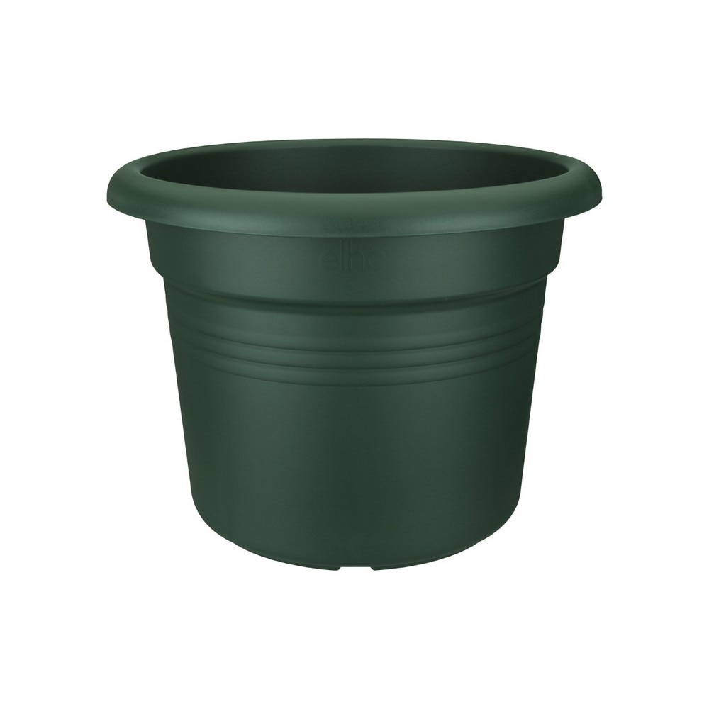 Ghiveci pentru plante de exterior Elho Green Basics Cilinder cu diametrul de 35 cm verde inchis