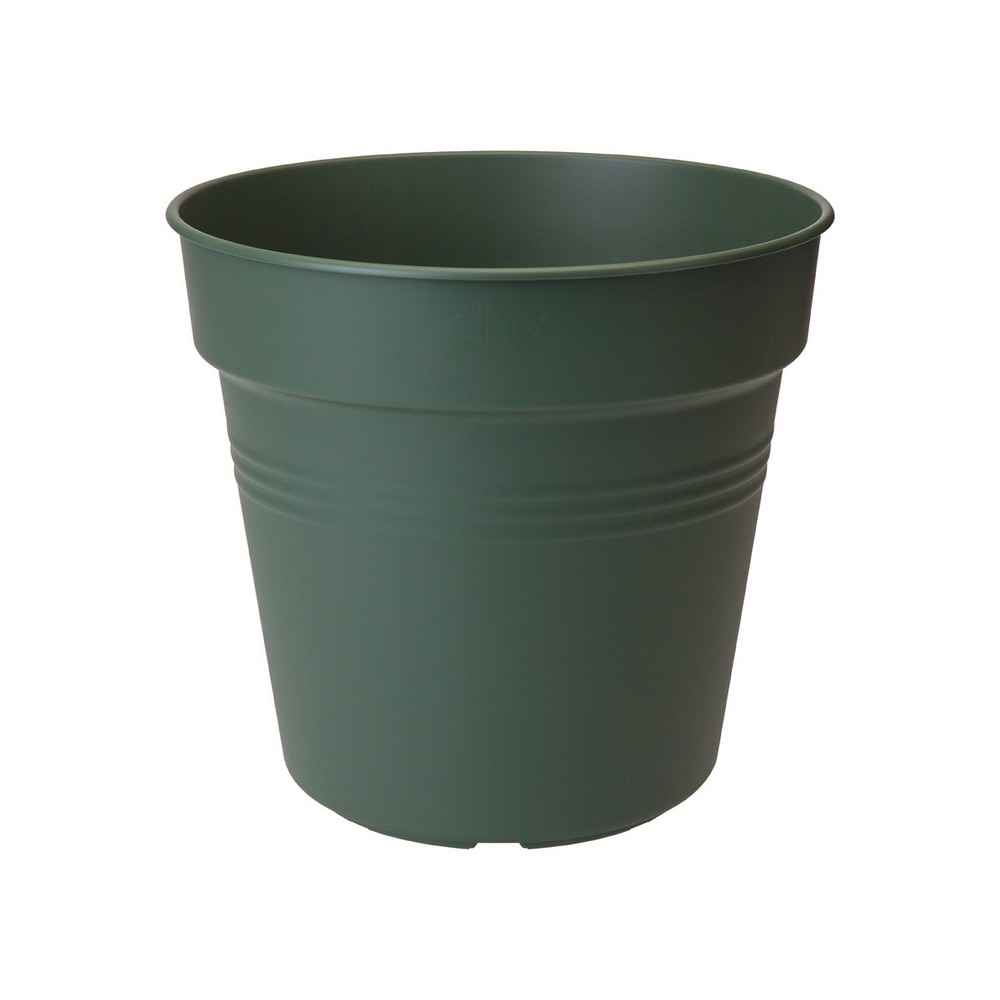 Ghiveci de productie Green Basics cu diametrul de 30 cm verde inchis