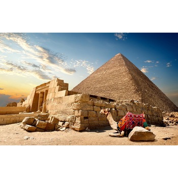 Fototapet de perete autoadeziv si lavabil Piramide 6, 270 x 200 cm Fototapet de perete autoadeziv si lavabil Piramide 6, 270 x 200 cm