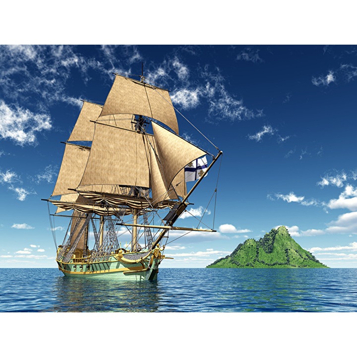 Fototapet Vacanta pe corabie 1, 400 x 250 cm