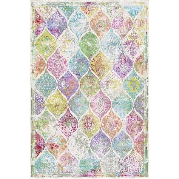 Covor Merinos, Colorful 5790 60-Multi 80 x 150 cm, densitate covor 2 KG/m², grosime covor 13 mm, numar noduri pe m² 290000