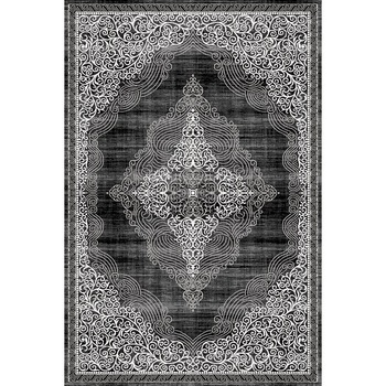 Covor Merinos, Elite 23045 90-Black 160x230, densitate covor 4.1 KG/m², grosime covor 13 mm, numar noduri pe m² 420000 Covor Merinos, Elite 23045 90-Black 160x230, densitate covor 4.1 KG/m², grosime covor 13 mm, numar noduri pe m² 420000