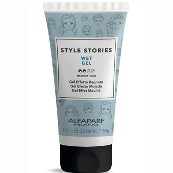 Gel de par cu aspect umed Alfaparf Style Stories Wet Gel, 150 ml Gel de par cu aspect umed Alfaparf Style Stories Wet Gel, 150 ml