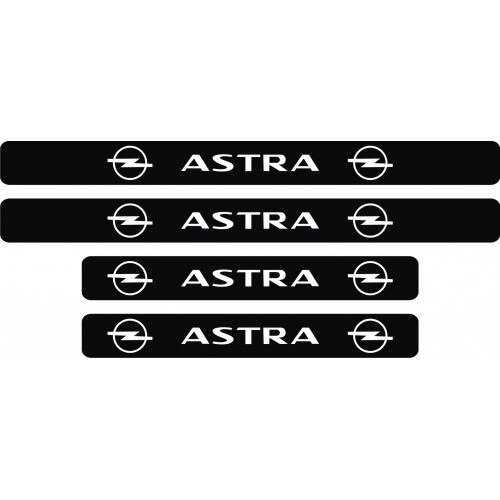 Set protectie praguri Opel Astra (v1)