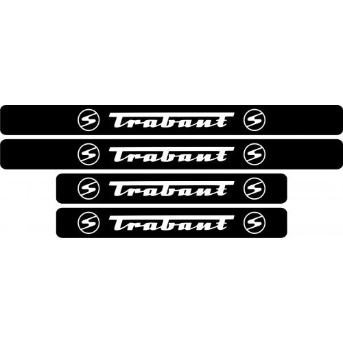Set stickere praguri Trabant, sticker decorativ