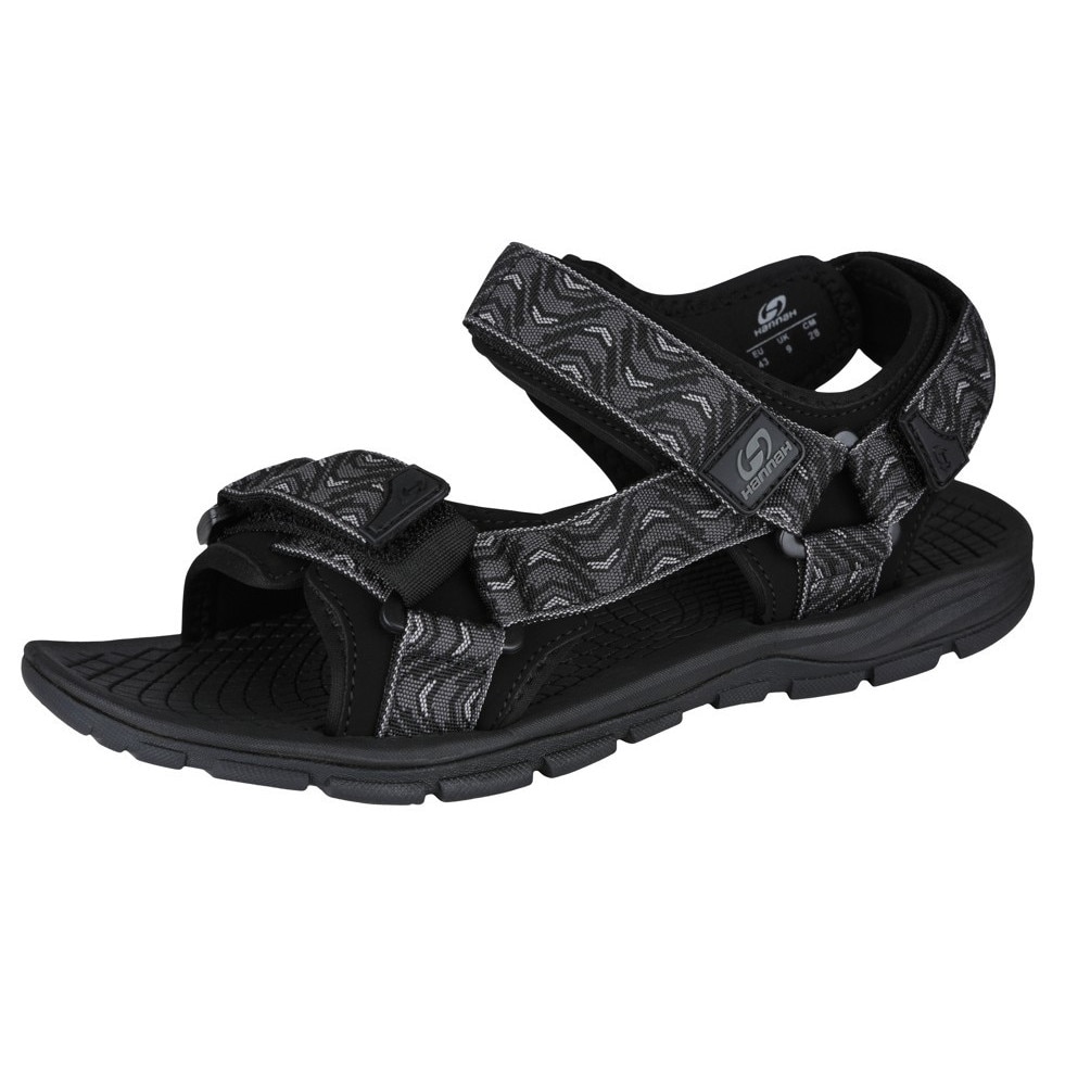 Sandale unisex Hannah Feet Negru/Gri