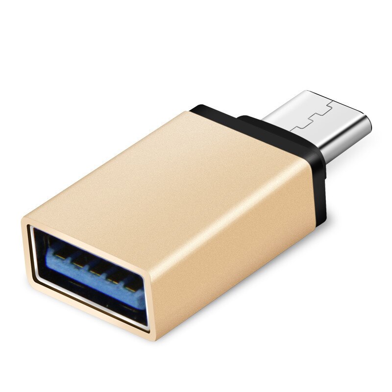 Adaptor USB 3.0 la type C, CB-02G , auriu