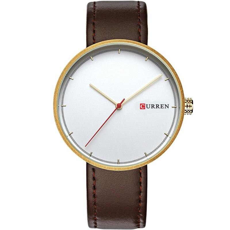 Ceas pentru barbati Curren Belisar Maro-Auriu