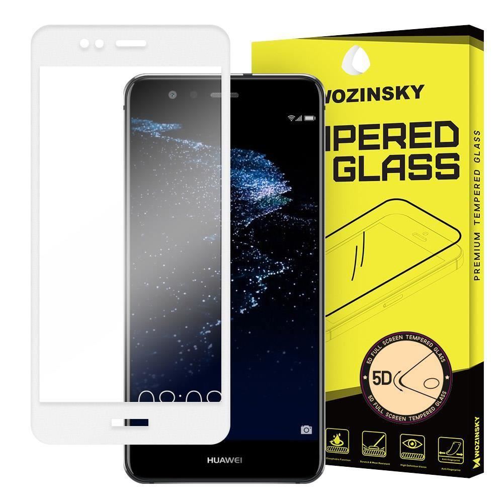 Folie Sticla Wozinsky 5D Alba Pentru Huawei P10 Lite