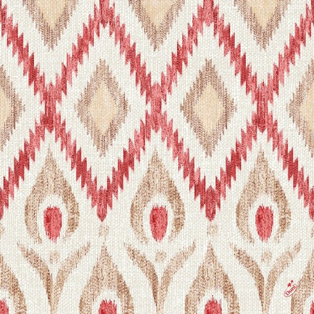 Servetel Dunilin Malina Bordo, impaturit in 4, 40x40 cm, 50 buc