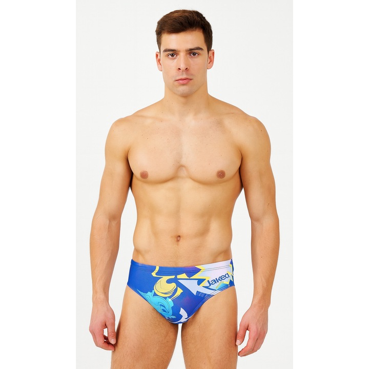 Slip inot Jaked barbati, MURALES, violet, 2XS INTL