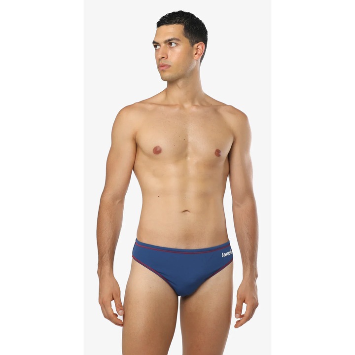 Slip inot Jaked barbati, MILANO, bleumarin/rosu, marime 2XL INTL