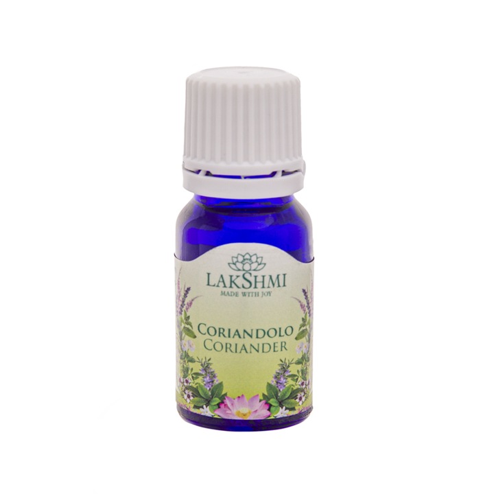 Ulei esential coriandru, Lakshmi, 10ml, grad terapeutic inalt