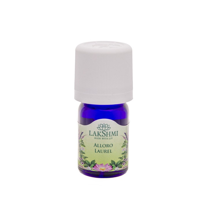 Ulei esential de Dafin (Laurus Nobilis Oil) 5 ml, 100% pur si organic, aromaterapie premium, Lakshmi