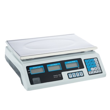 Cantar Electronic Digital de Piata Bigshot™, Afisaj Dublu, 30 Kg Cantar Electronic Digital de Piata Bigshot™, Afisaj Dublu, 30 Kg