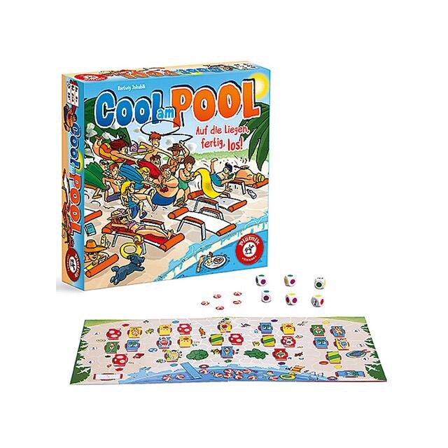 Joc de societate Piatnik Cool am Pool in limba maghiara