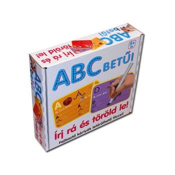 Joc de societate Magyar Gyártó ABC litere tabla educativa scrie si sterge Joc de societate Magyar Gyártó ABC litere tabla educativa scrie si sterge