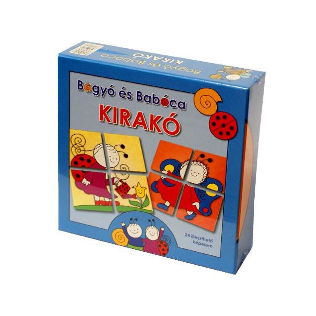 Joc de societate Kellermayer Bob si Bobita puzzle versiunea HU