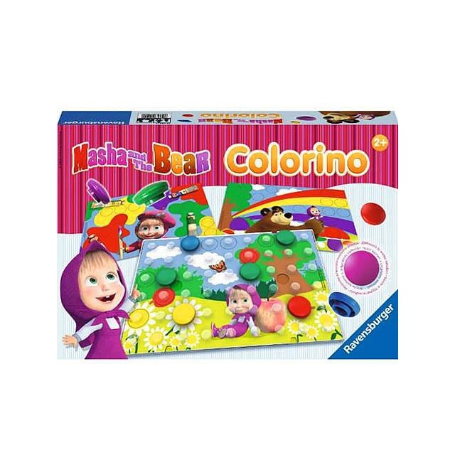 Joc de societate Ravensburger Masha si ursuletul Colorino