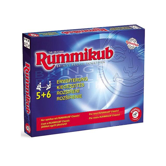 Joc de societate Piatnik Rummikub 5-6 completare jucatori HU